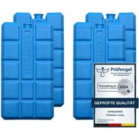 VonBueren Kühlakku Set, 200 g, 8,1 x 15,2 x 2,2 cm, blau