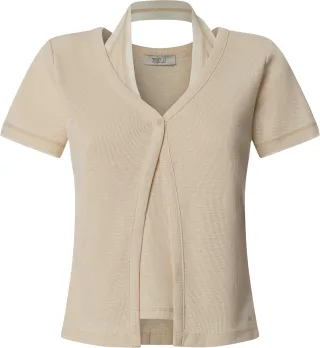 Pepe Jeans Apparel - W11 CERISE LACE BEIGE - Gr. - M