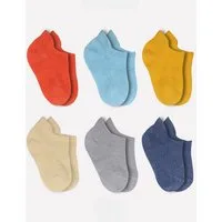 bistyle Sneakersocken (6er Pack) Sneakersocken Babys Jungen Mädchen Babysocken Kurzsocken (Set, 6-Paar, 6er-Pack) Bio-Baumwolle GOTS zertifiziert 0-6 Monate bis 2-3 Jahre