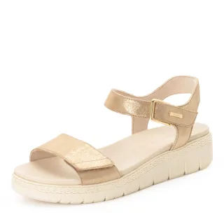 Tamaris - Da.-Sandalette champagne - Gr. - 40