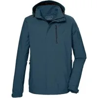 Killtec Outdoorjacke KOS 52 MN JCKT Funktionsjacke: wind- und wasserdicht, atmungsaktiv, abnehmbare Kapuze