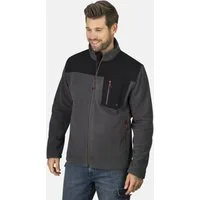 HERO by John Medoox Fleecejacke JOEL Fleecejacke Sherpa fleece Straight Fit Casual Sherpa für Herren