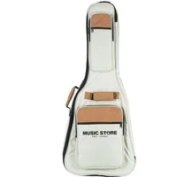 MUSIC STORE Gitarrentasche (Gitarrenkoffer und Gitarrentaschen, Gitarrentasche Konzertgitarre), Gigbag Classic Guitar Supreme Beige - Tasche für Konzertgitarren