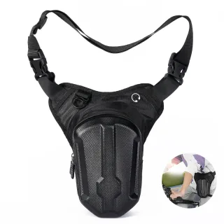 XANES Multi-functional 1L Cycling Strappy Leg Bag Outdoor Waterproof Bike Tactical Waist Bag Motorcycles MTB Hard Shell