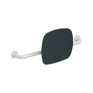 Hewi 801 Rückenstütze 801.51.916298 Wandabstand 150mm, Lehne anthrazitgrau, signalweiß