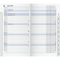 Baier & Schneider Taschenkalender Monats-Ersatzkalendarium 2027 für Mod 753, Monatsregisterschnitt mit verstärkten Taben