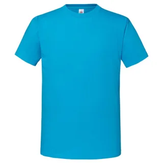 Fruit of the Loom Unisex-Erwachsene Iconic 195 T-Shirt (Azure Blau)