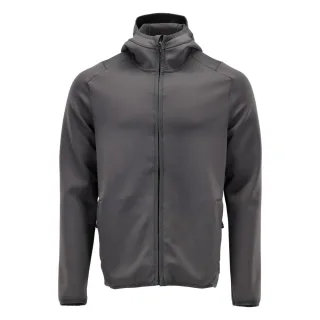 MASCOT Herren Fleecepullover mit Kapuze CUSTOMIZED Anthrazitgrau XXL - 22586-608-89-2XL