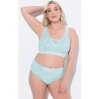 Ulla Popken Bügelloser BH Bralette Spitze ohne Bügel