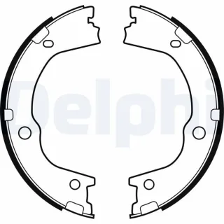 Delphi Bremsbacken hinten Hyundai Kia Ssangyong LS2159