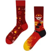Many Mornings Freizeitsocken Many Mornings Socken The Fireman (1 Paar, 1-Paar, 1 Paar) immer ein dismatching Paar