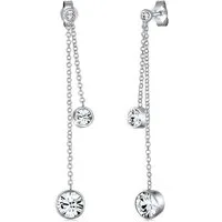Elli Paar Ohrhänger Kristalle Funkelnd Elegant 925 Silber