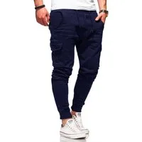 behype Sweathose Combat mit modernen Cargo-Taschen