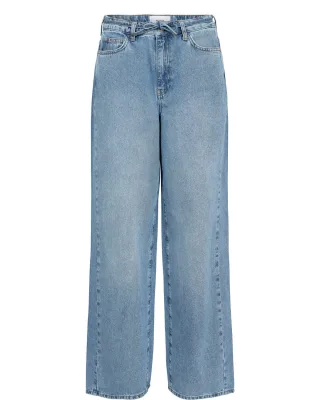 Nümph - NUBROOKLYN HR WIDE JEANS - P3010 light blue denim - Gr. - 42