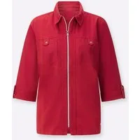 Witt Klassische Bluse Jeansbluse 3/4-Arm
