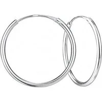 ALEXANDER YORK Paar Creolen 30 mm, 2-tlg., 925 Sterling Silber