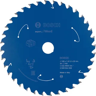 Bosch Akku-Kreissägeblatt Expert for Wood ø 165 mm - 2608644508