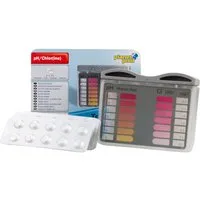 Planet Pool Pooltester pH / Chlor-Testbesteck - mit je 20 Tabletten, (1-tlg)