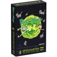 Winning Moves Spiel Number 1 Spielkarten Rick and Morty, Kartenspiel, inkl. 2 Joker