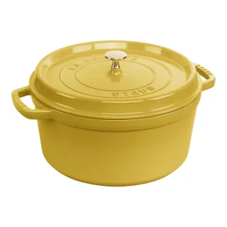 Staub La Cocotte Cocotte 28 cm, rund, Citron, Gusseisen