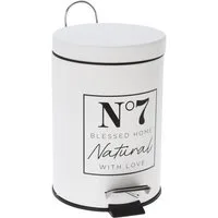 HTI-Living Kosmetikeimer Kosmetikeimer 3 Liter Mülleimer, Treteimer