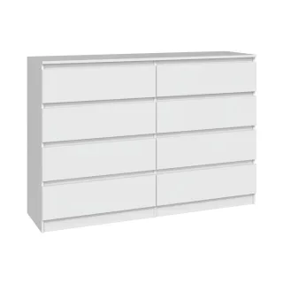 CDF Kommode, Weiß, Holzwerkstoff, 138x97x40 cm, Wohnzimmer, Kommoden & Sideboards, Kommoden