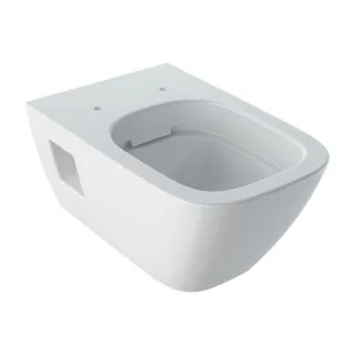 Geberit Renova Plan Wand-Tiefspül-WC 500378011 weiß, 5/6 l, teilgeschlossene Form, rimfree