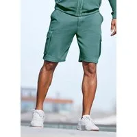 AUTHENTIC LE JOGGER Sweatshorts, kurze Sweathose Cargotaschen mit Webdetails