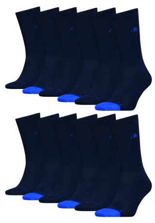 Scotch &amp; Soda Klassische Business Herrensocken im 12er Pack