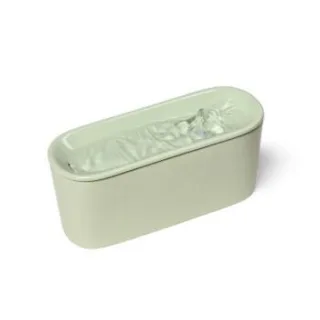 Cat Mate 800ml USB-Keramik-Katzen-Trinkbrunnen grün