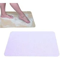 Best Direct® Duscheinlage Hydrowonder Badezimmer- und Duschmatte, B: 40 cm, L: 60 cm, 1-tlg., In 4 Farben: weiß, beige, grau, schwarz, rutschfest, Ideal zum Reinigen der Füße, 40 x 60 cm