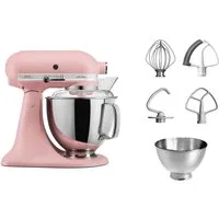 KitchenAid Küchenmaschine 5KSM175PSEDR Altrosa, 300 W, 4,8 l Schüssel, mit Zubehör im Wert von ca. 112,-€ UVP