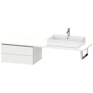 Duravit L-Cube Unterschrank für Konsole Weiß Supermatt 720x547x400 mm - LC585908484 LC585908484