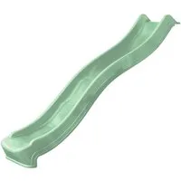 Wickey Rutsche Flow – 220 cm Rutsche mit Wasseranschluss für abenteuerlustige Kinder, (Kompakte Kinderrutsche mit viel Spaß - Maximales Benutzergewicht 50 kg, Ergonomische Wellenform - Kindgerecht geformt – ideal für Kleinkinder), Wetterfest & farbst