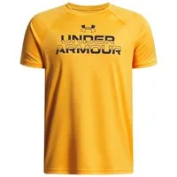 Under Armour® T-Shirt Under Armour Jungen T-Shirt UA Tech Split Wordmark SS 1383010