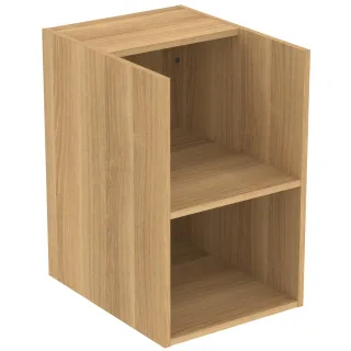 Ideal Standard Seitenelement i.life B f.Waschtischplatte 2 Fächer 400x505x630mm Eiche Natur, T5322NX T5322NX