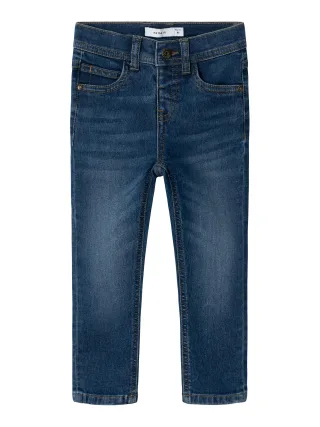 NAME IT - NMMSILAS SLIM JEANS 4272-IS TB dark blue denim - Gr. - 98