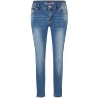 Buena Vista Stretch-Jeans BUENA VISTA ITALY V 7/8 middle blue 2503 B5311 102.9035 - Cozy Denim