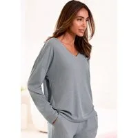 Vivance Dreams by Lascana Langarmshirt in weicher Rippqualität