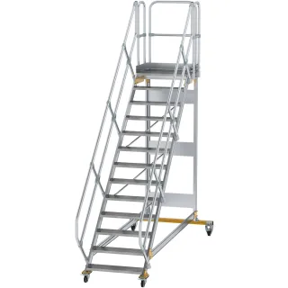 Munk Plattformtreppe 45° fahrbar Stufenbreite 800 mm - 600793