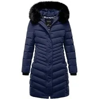 REPUBLIX Winterjacke ZOE Damen Gefütterte Dicke Glanz Winter Jacke Mantel Parka mit Kapuze
