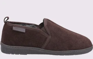 Hush Puppies Arnold Slip On Suede MEMORY FOAM Homme