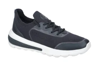 Geox D35THA 06K7Z C4002 Damen Slipper navy - Memory Foam, atmungsaktiv