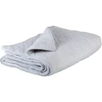 Wohndecke Ib Laursen Decke Quilt Tagesdecke Überwurf Gestreift Blau Weiß, Ib Laursen