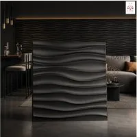 IKHEMalarka 3D Wandpaneel 3D Paneele PVC Kunststoffpaneele, BxL: 50,00x50,00 cm, 0,25 qm, (1 Stück, 3D Wandpaneele Deckenpaneele) hochwertige & harte PVC 3D Platten Wand & Decke