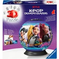 Ravensburger Puzzleball K-Pop Demon Hunters, 72 Puzzleteile, Made in Europe