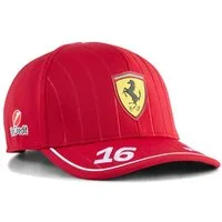 Scuderia Ferrari Baseball Cap Scuderia Ferrari Team Cap "Charles Leclerc" Puma 2025 - rot