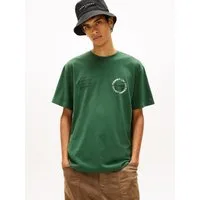 Tommy Jeans T-Shirt TJM RELAXED SIGN CIRCLE mit Markenprint, Rundhals