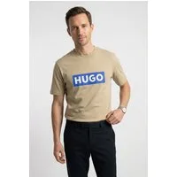 HUGO T-Shirt Nico mit großem Logo-Print, Unisex