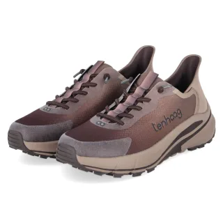 Tenhaag Slip-On-Sneaker STRIKEHAAG  Braun - Gr. 43 -  Textil